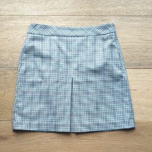 RW&CO. | Plaid print Mini Skirt with Stretch Slit